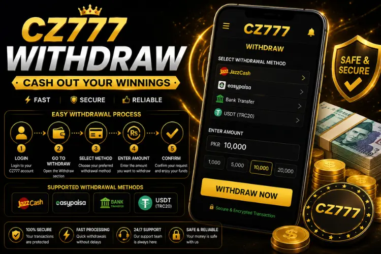 CZ777 Withdraw – Complete Withdrawal Guide